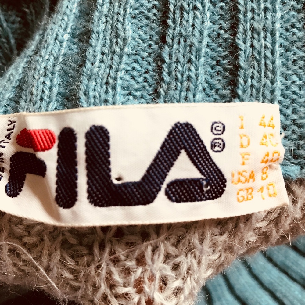 Vintage 80’s FILA women’s wool blend Pull over - Picture 4 of 4